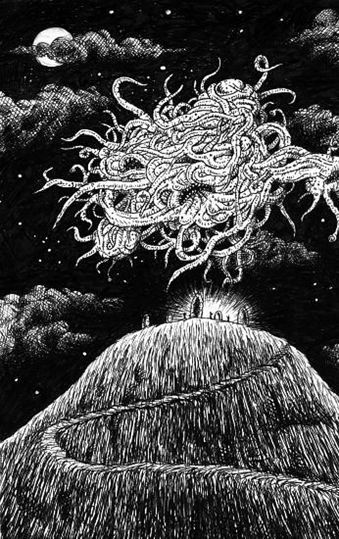 Una ilustración de Yog-Sothoth