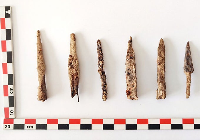 Puntas de flecha de la batalla de Uclés de 1108