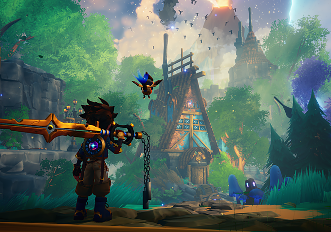 Una imagen de Zirian, protagonista de 'Duskfade' dentro del juego