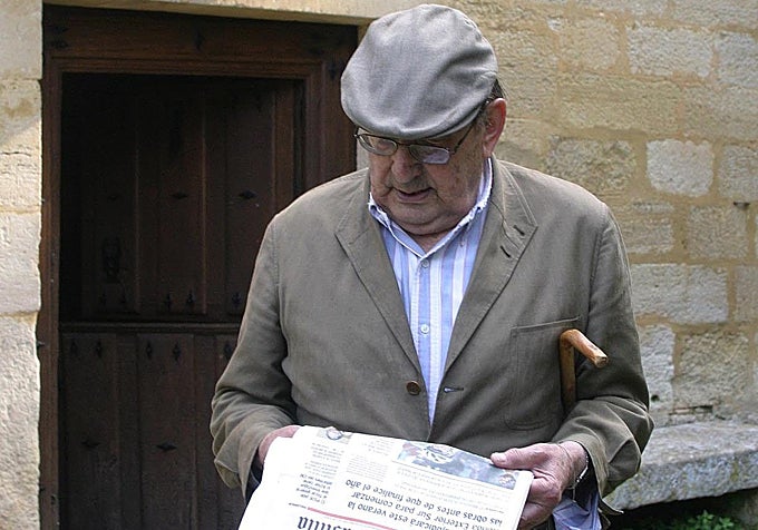 Delibes, en su casa de veraneo