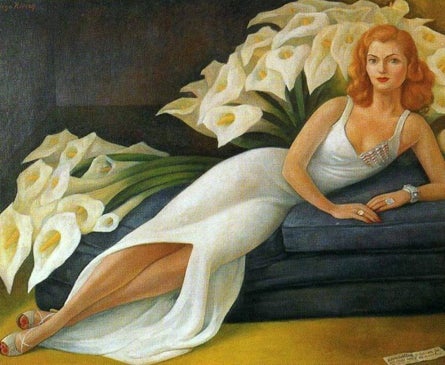 Imagen secundaria 1 - Colección Gelman. Arriba, dos autorretratos de Frida Kahlo: 'Autorretrato con trenza' y 'Autorretrato con monos'. Sobre estas líneas, a la izquierda, 'Retrato de Natasha Gelman', de Diego Rivera. A la derecha, 'Retrato de Cantinflas', de Rufino Tamayo.