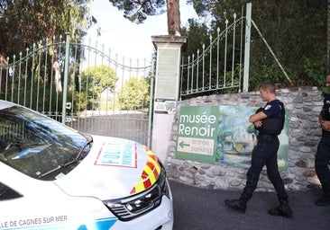 Roban dos cuadros del museo Renoir en el sudeste de Francia