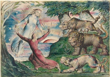 William Blake, el visionario que «inventó» a Frankenstein, David Bowie o el monstruo de 'Alien'