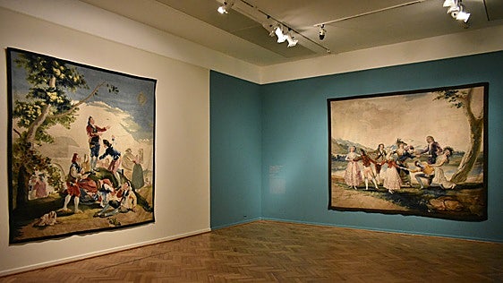 Dos célebres tapices de Goya viajan a Buenos Aires