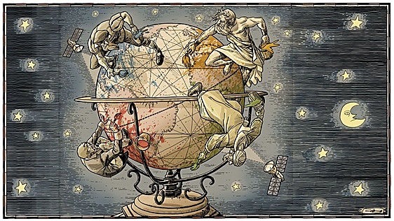 La guerra de los mapas, la última fantasía del poder