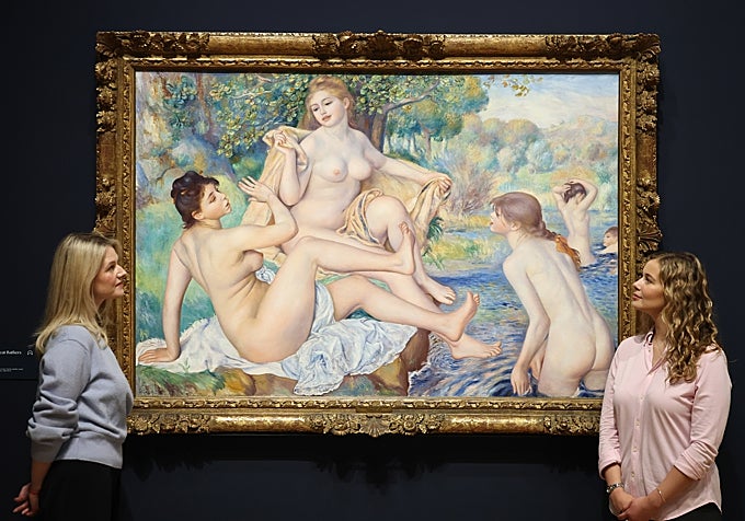 'Las grandes bañistas', de Renoir, del Museo de Arte de Filadelfia.