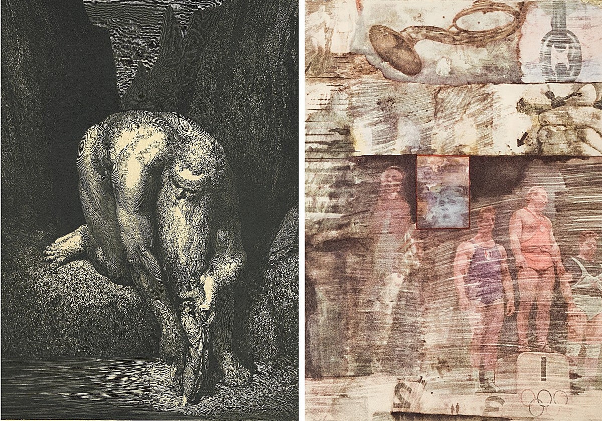 Doré y Rauschenberg descienden al 'Infierno' de Dante