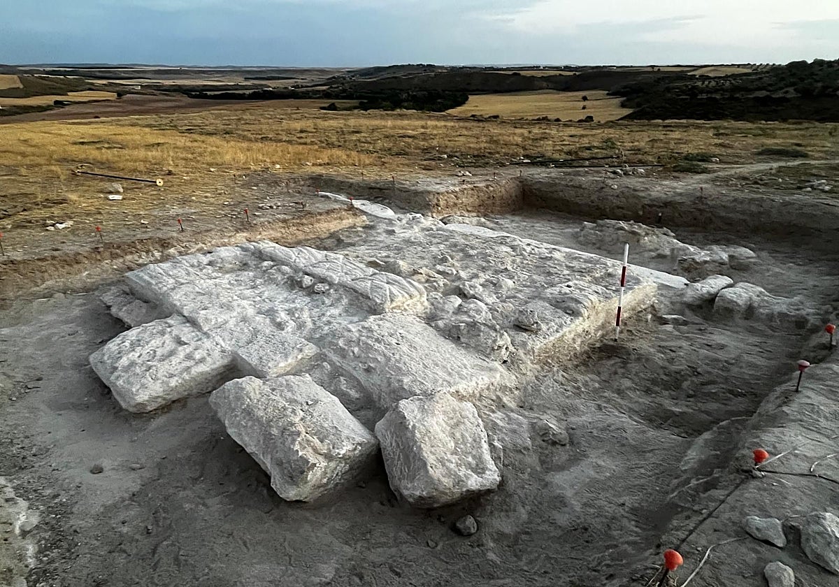 El templo romano descubierto en Caraca gracias al 'crowfounding'