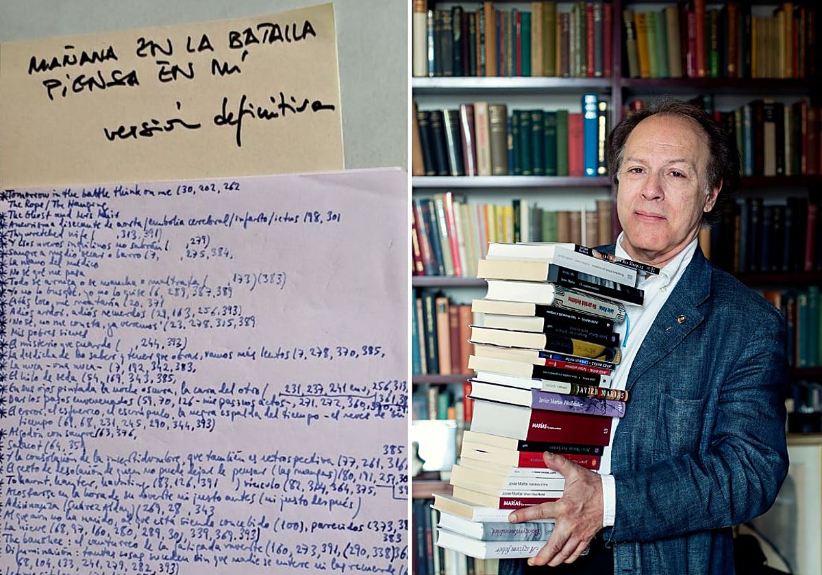 La Biblioteca Nacional adquiere el legado de Javier Marías por 500.000 euros
