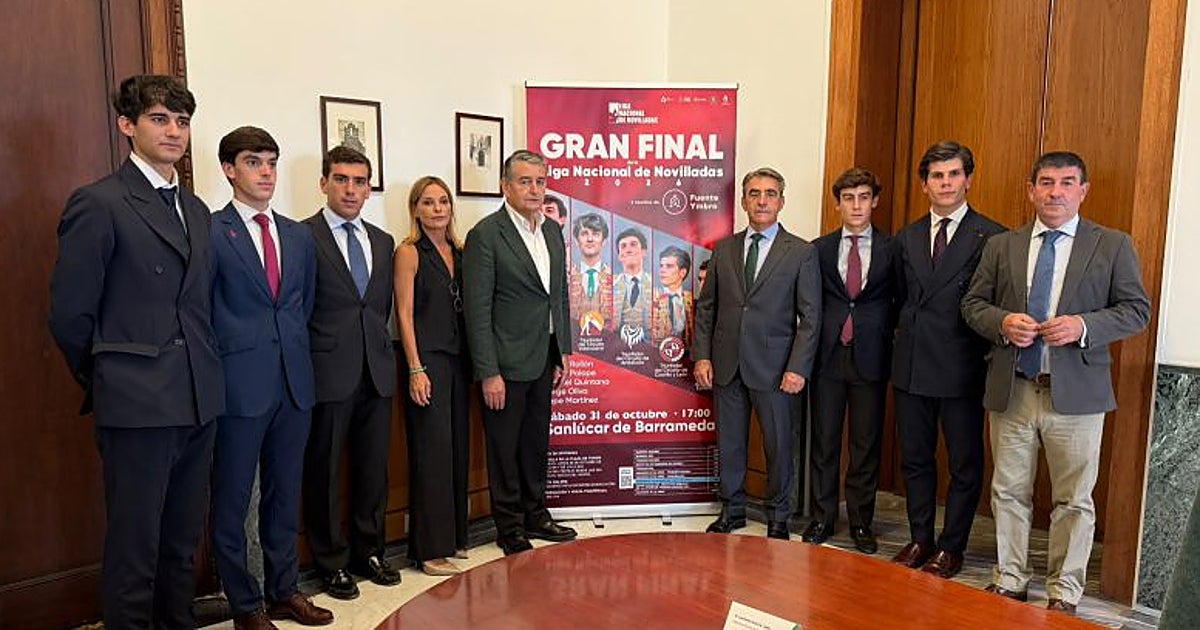 La Final de la Liga Nacional de Novilladas se celebrará en Sanlúcar de Barrameda