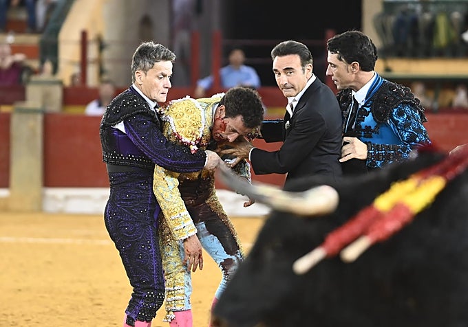 David de Miranda, tras un volteretón
