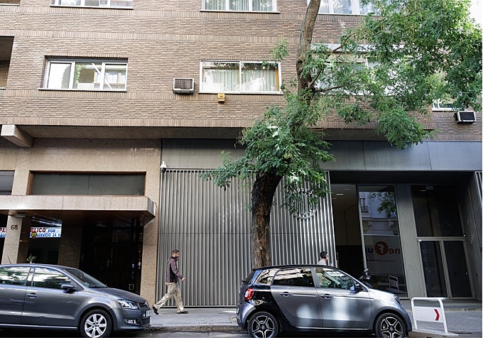 La ampliación del Museo Sorolla ocupa la planta baja de un edificio de viviendas en el número 68 de la calle Zurbano de Madrid.