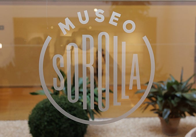 Nuevo logotipo del museo, realizado a partir de un sello utilizado por el propio Sorolla.