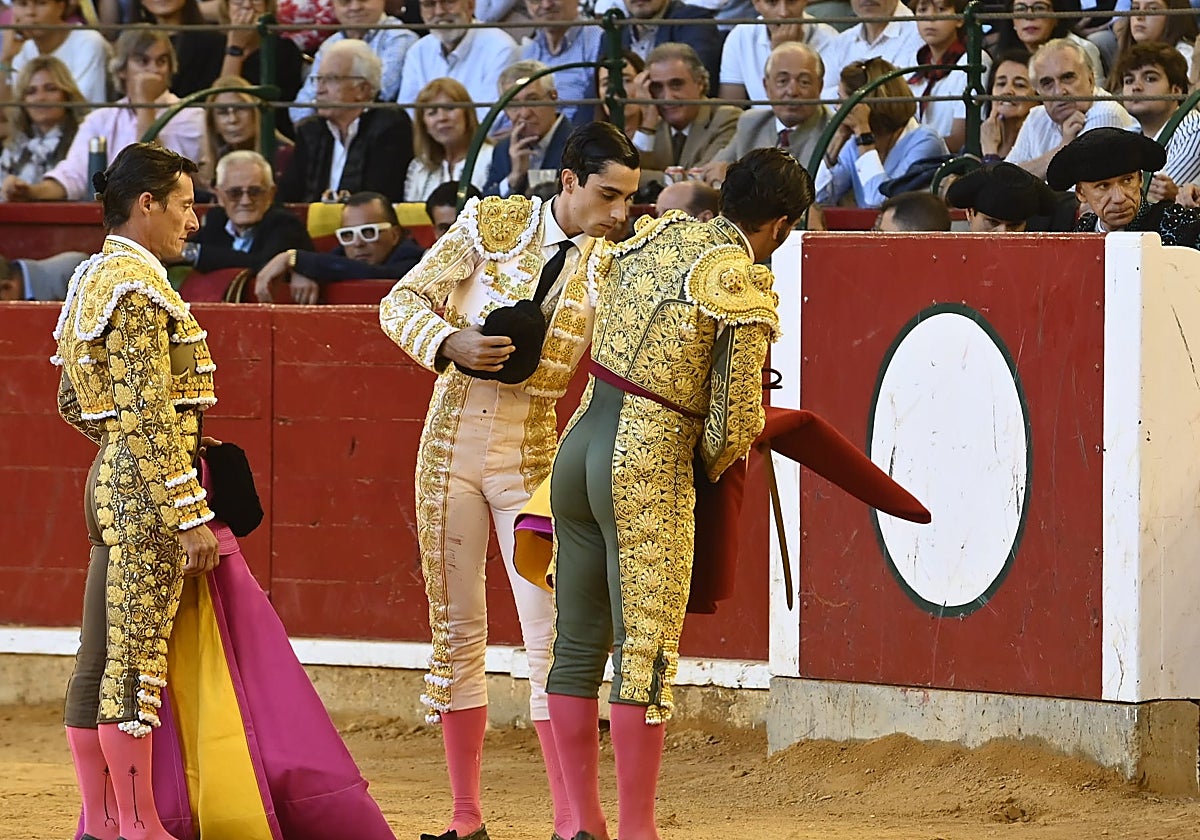 Morante cede los tratos a El Mene, en presencia de Urdiales