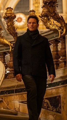 Imagen secundaria 2 - Pratt, en diferentes escenas del largometraje