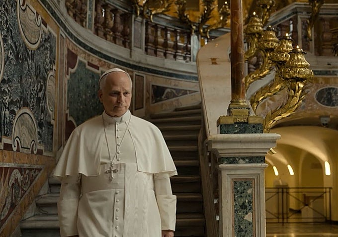 El Papa, durante el documental