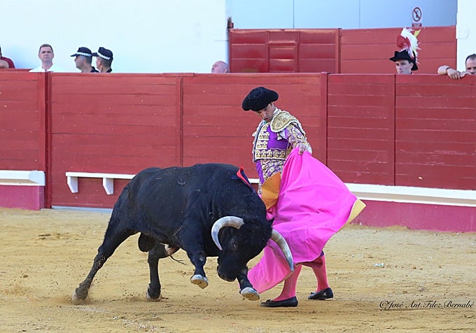 Luis Vilches tomó la alternativa en la Plaza de Toros de la Maestranza de Sevilla el año 2001