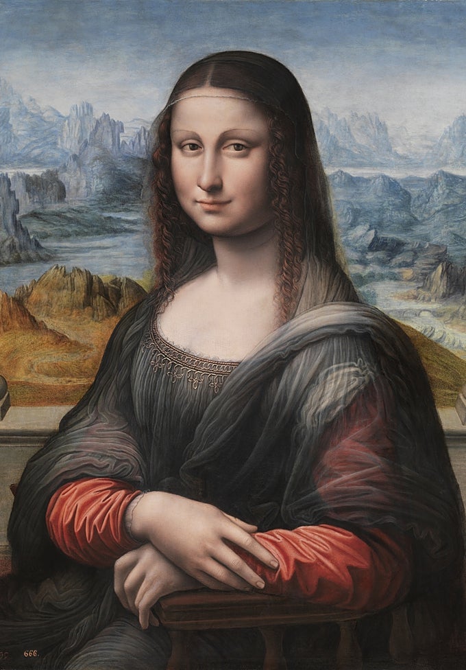 'Mona Lisa', del taller de Leonardo da Vinci.