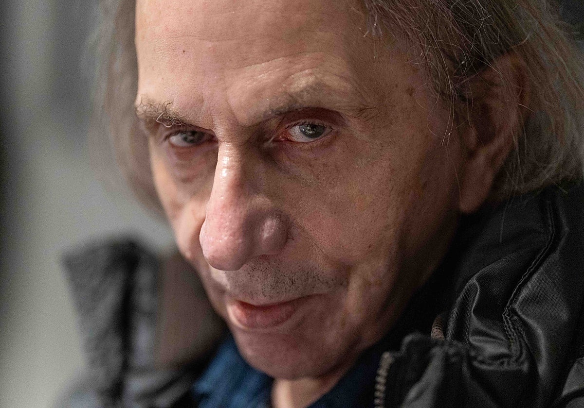 Michel Houellebecq, durante la entrevista con ABC