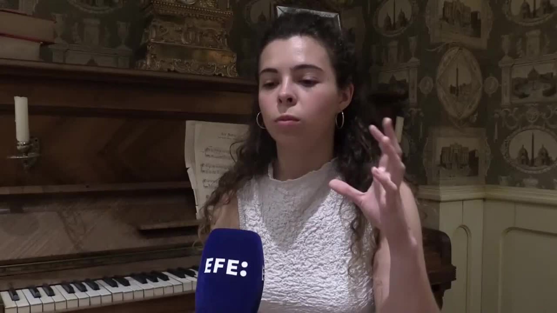 Mirari Etxeberria: dirigir una orquesta es un &quot;subidón&quot; de adrenalina