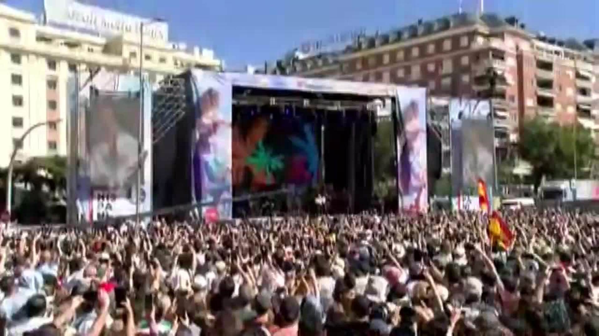 Gloria Estefan conquista Madrid con un canto a la unidad en la Hispanidad 2025