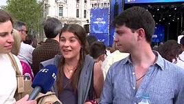 Más de 85.000 personas llenan Cibeles para vibrar con la Fiesta de la Resurrección