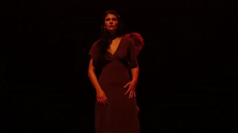 Representación de "La guerra no tiene rostro de mujer" en el Festival de Mujeres Directoras de Rabat