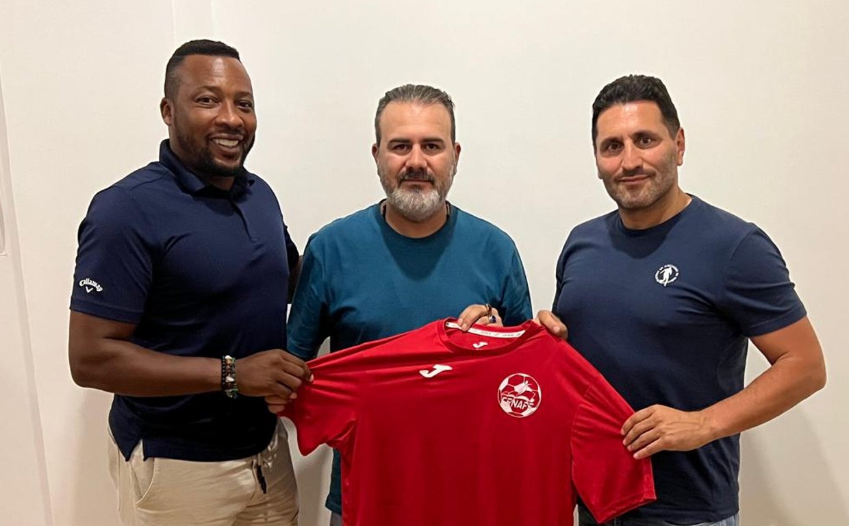 Edwin Congo, Miguel Ángel Galán y Morris Pagniello