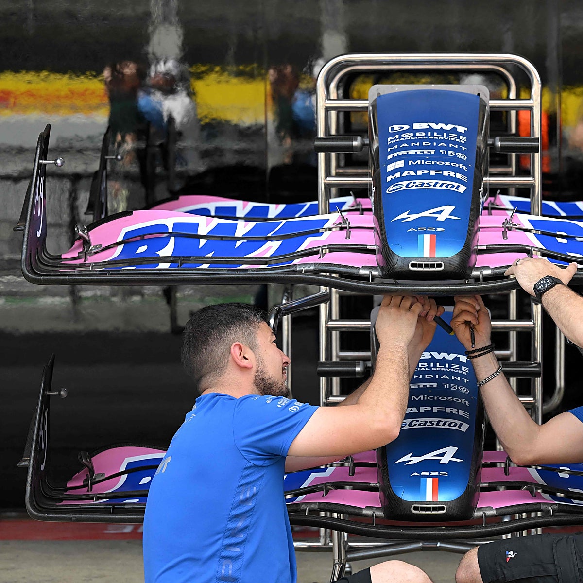 El Alpine de Alonso promete acercarse a los mejores en Francia