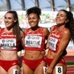 El relevo 4x100 femenino, quintas del mundo con otro récord de España