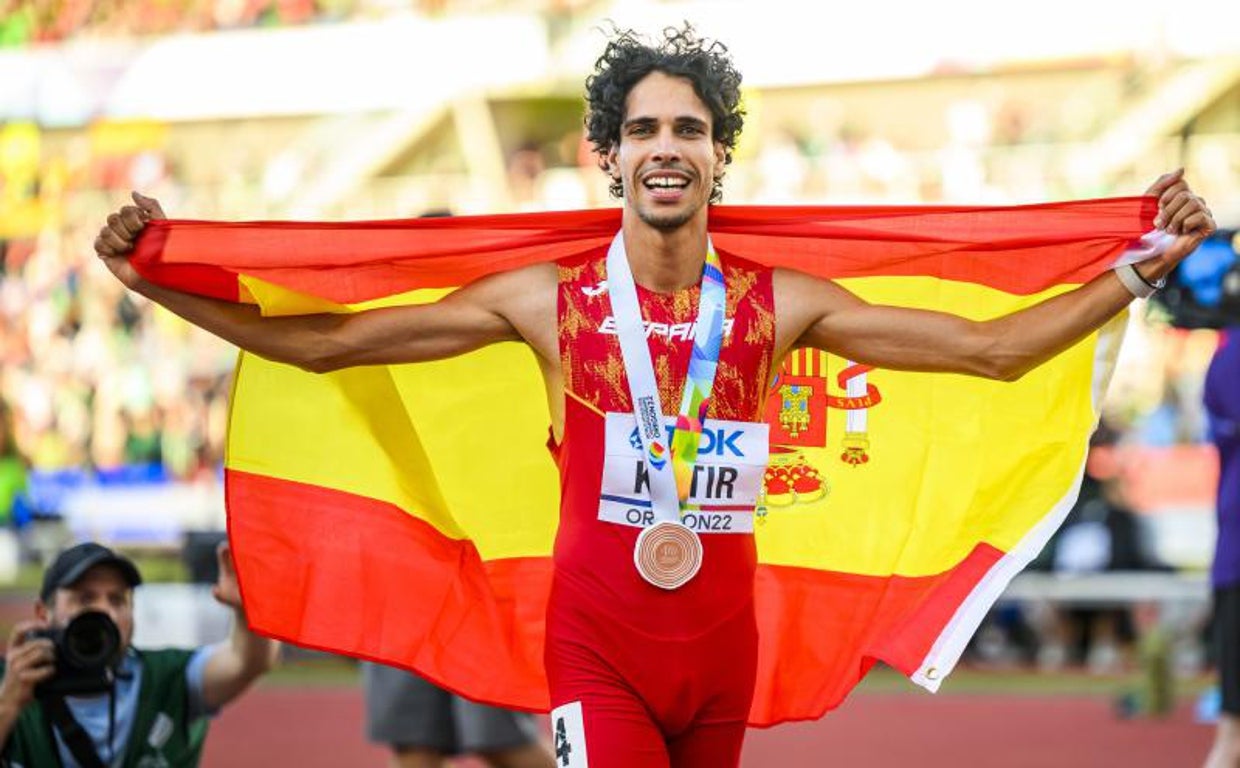 Katir, tras conquistar el bronce en los Mundiales de Oregon