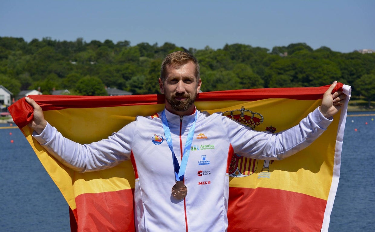 Carlos Arévalo, paladas de disciplina y oro