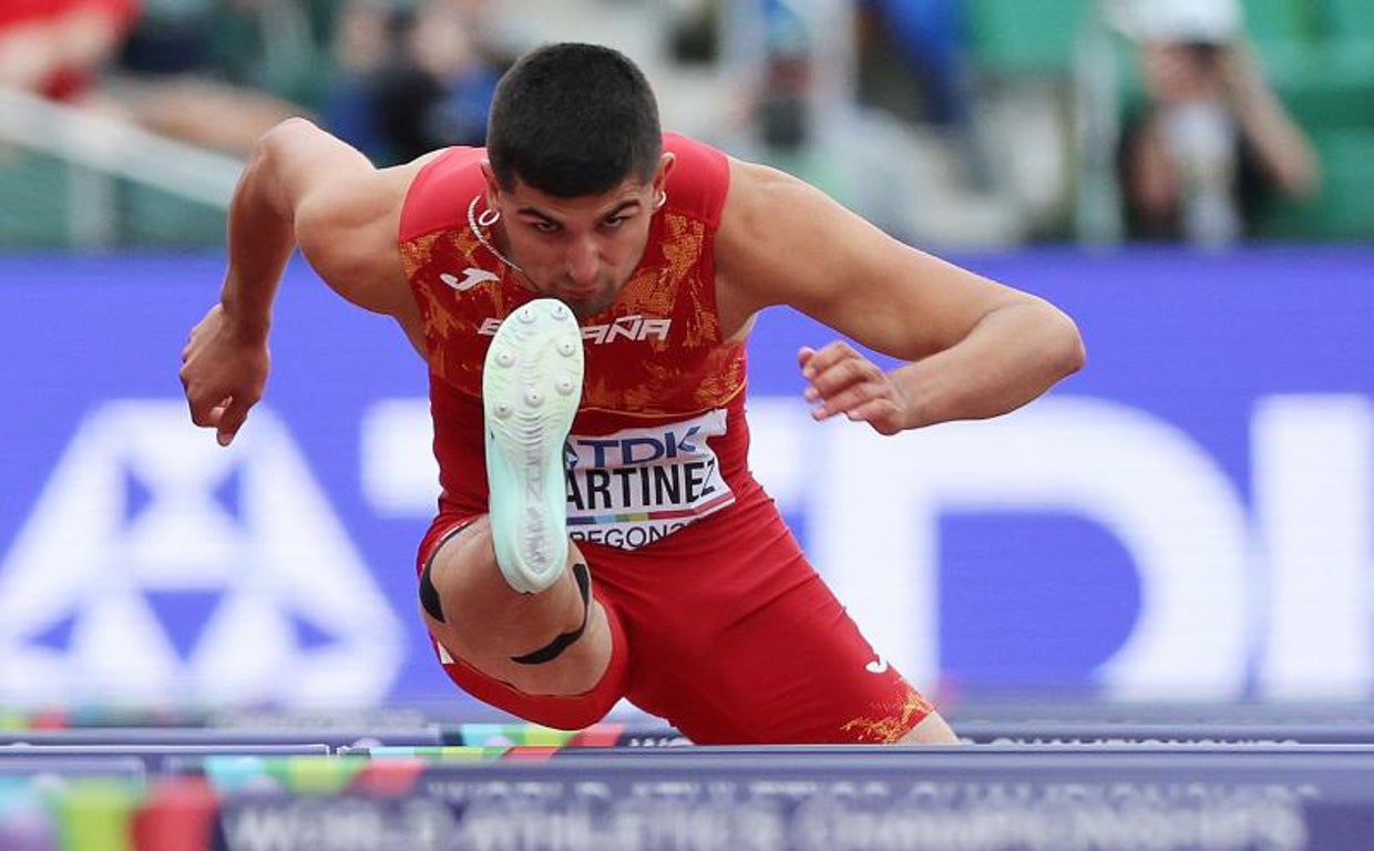 Asier Martínez, en los Mundiales de Oregon