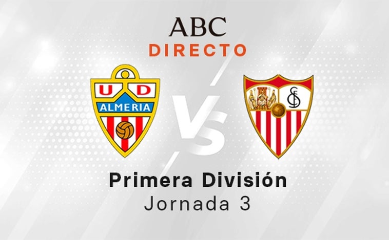 Almería - Sevilla, las estadísticas del partido