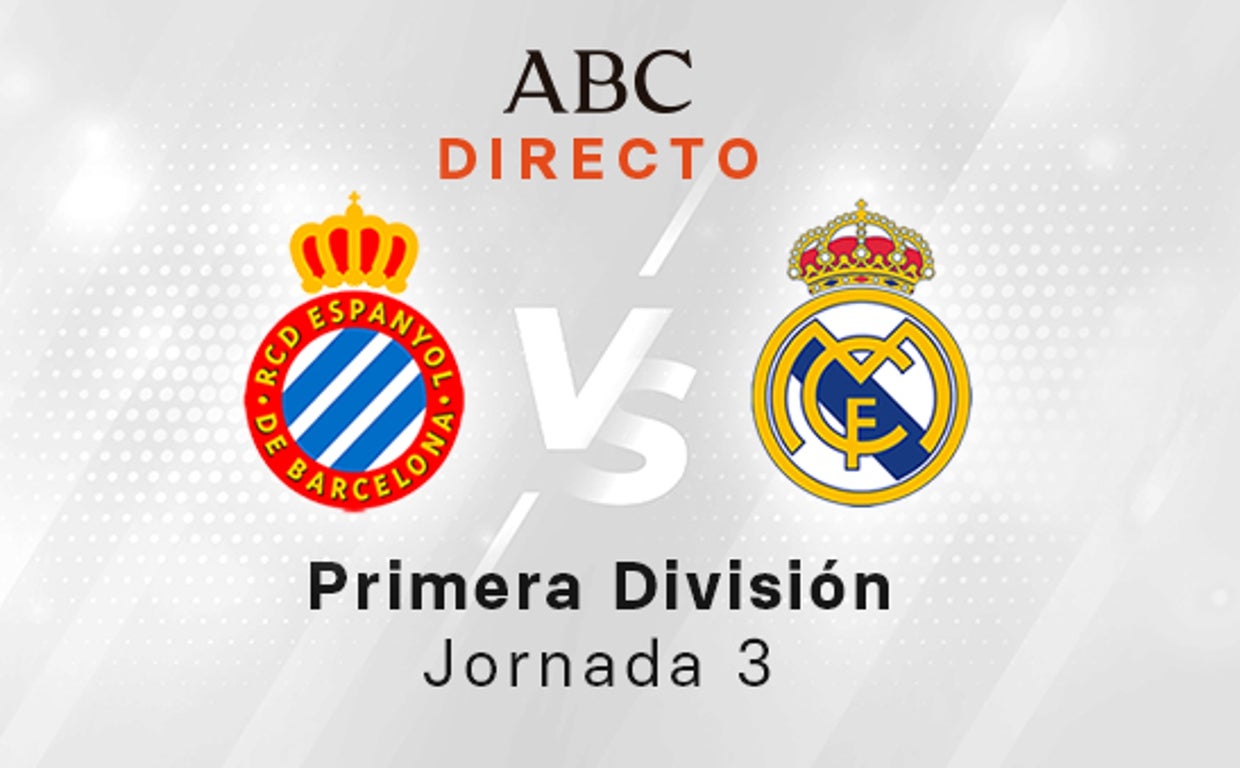 Espanyol - Real Madrid, las estadísticas del partido