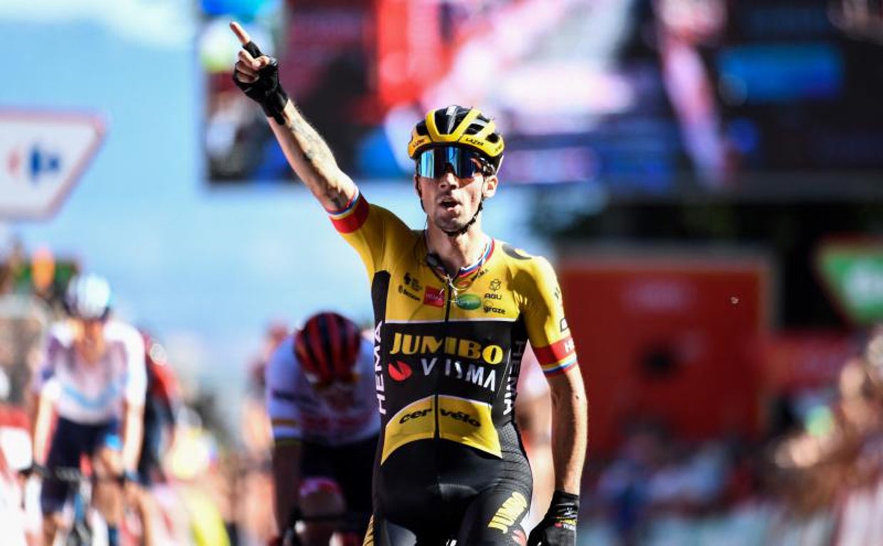 Roglic inicia la cosecha en la Vuelta