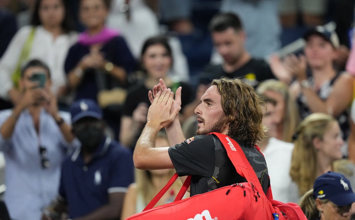 Sorpresón en Nueva York: Tsitsipas, eliminado en primera ronda