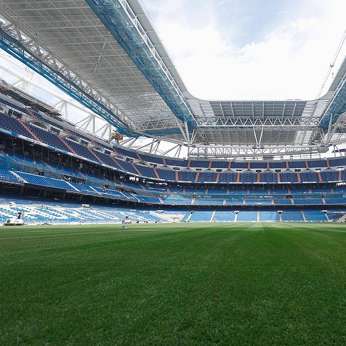El regreso del Bernabéu: 8.000 butacas más y recta final de las obras