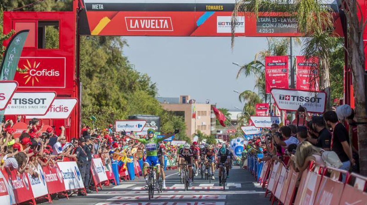 La Vuelta llega este martes a la provincia de Sevilla con una etapa para velocistas