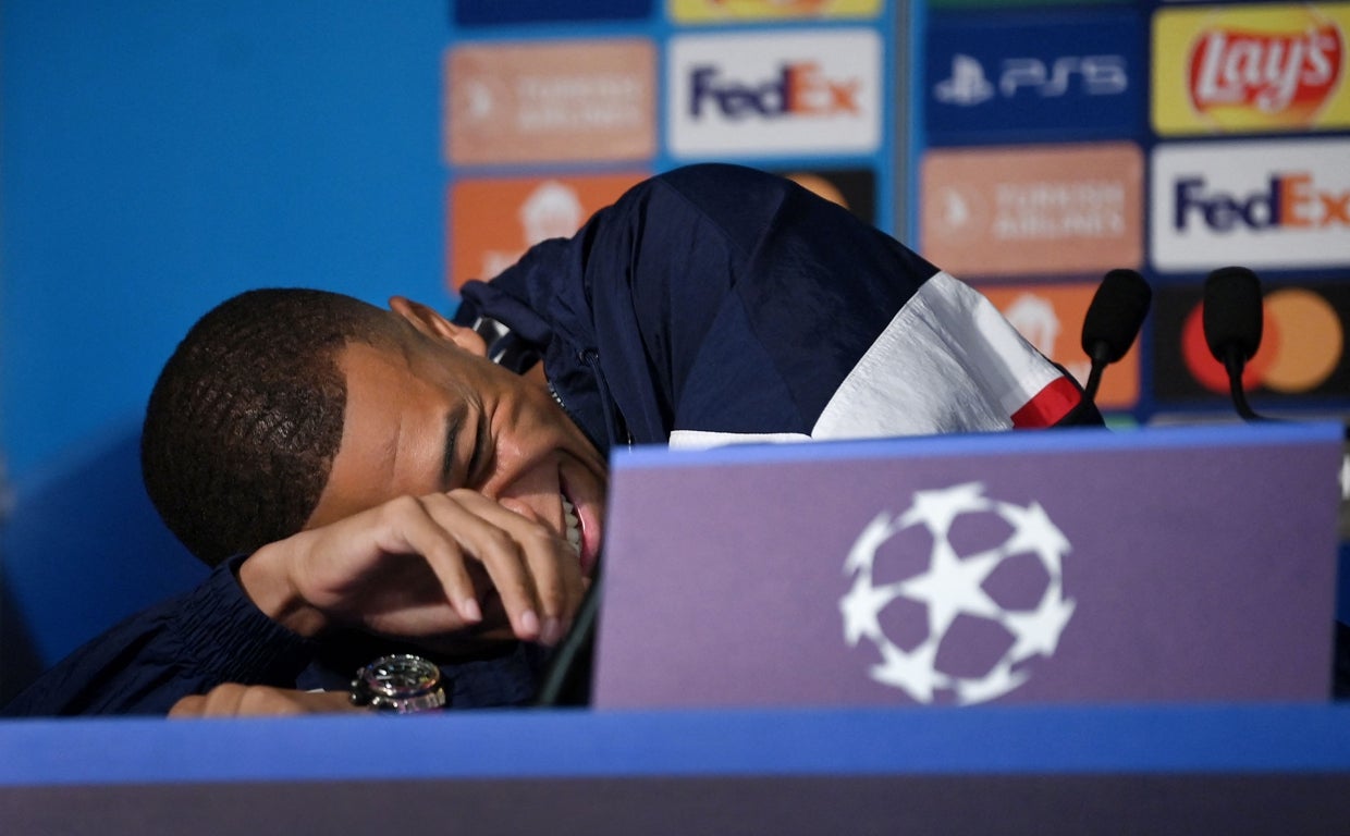 La risa de Mbappé y el futuro de los vuelos privados en Europa