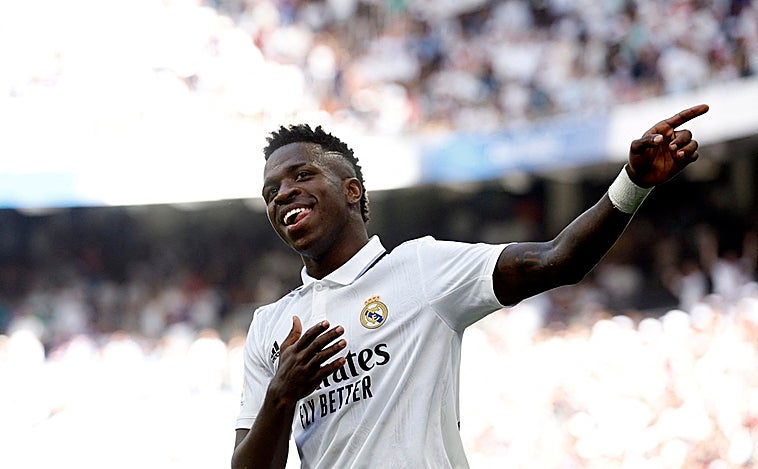 Ancelotti: «Vinicius no tiene que cambiar nada de su actitud»