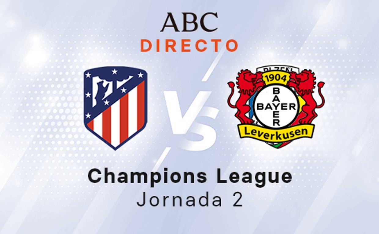 Bayer Leverkusen - Atlético de Madrid, estadísticas del partido