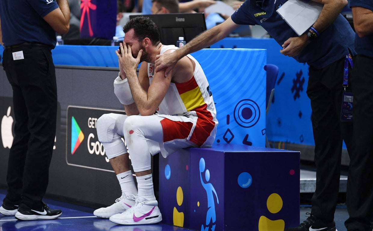 Rudy Fernández: una bronca, lágrimas y un capitán único