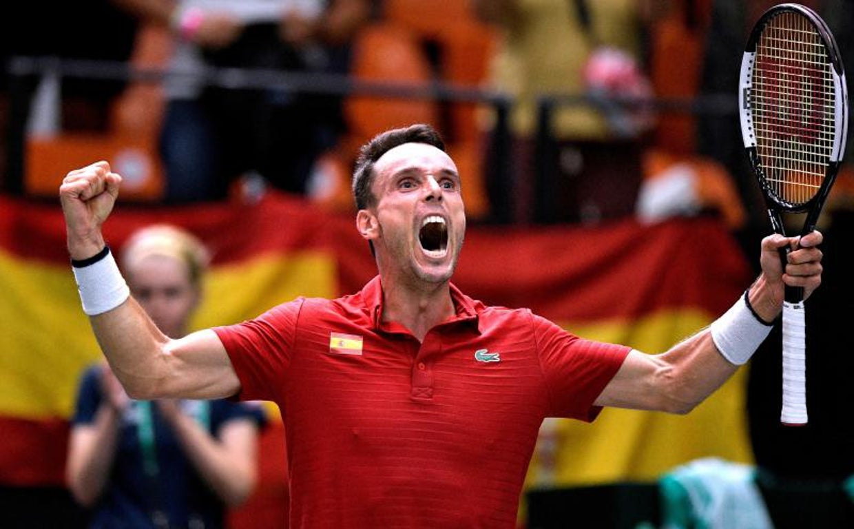 Roberto Bautista, tras su victoria ante Kecmanovic