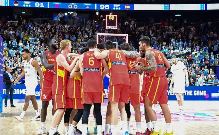 Dónde ver en televisión el partido de baloncesto de la final del Eurobasket hoy: canal y horario del España - Francia