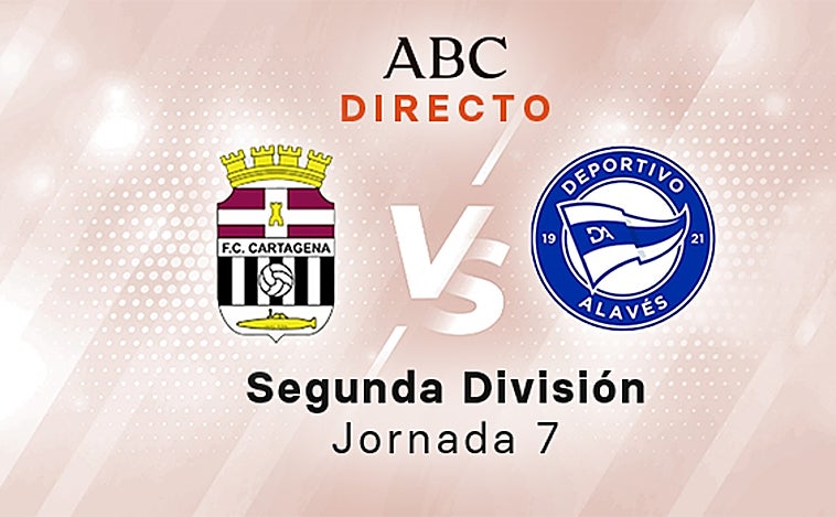 Cartagena - Alavés, estadísticas del partido