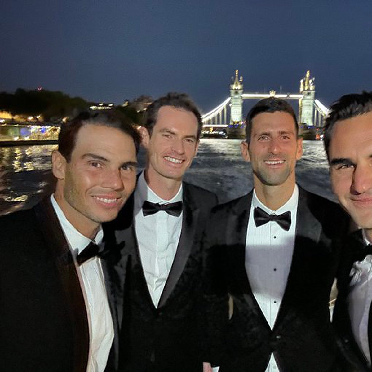 La última cena de Federer