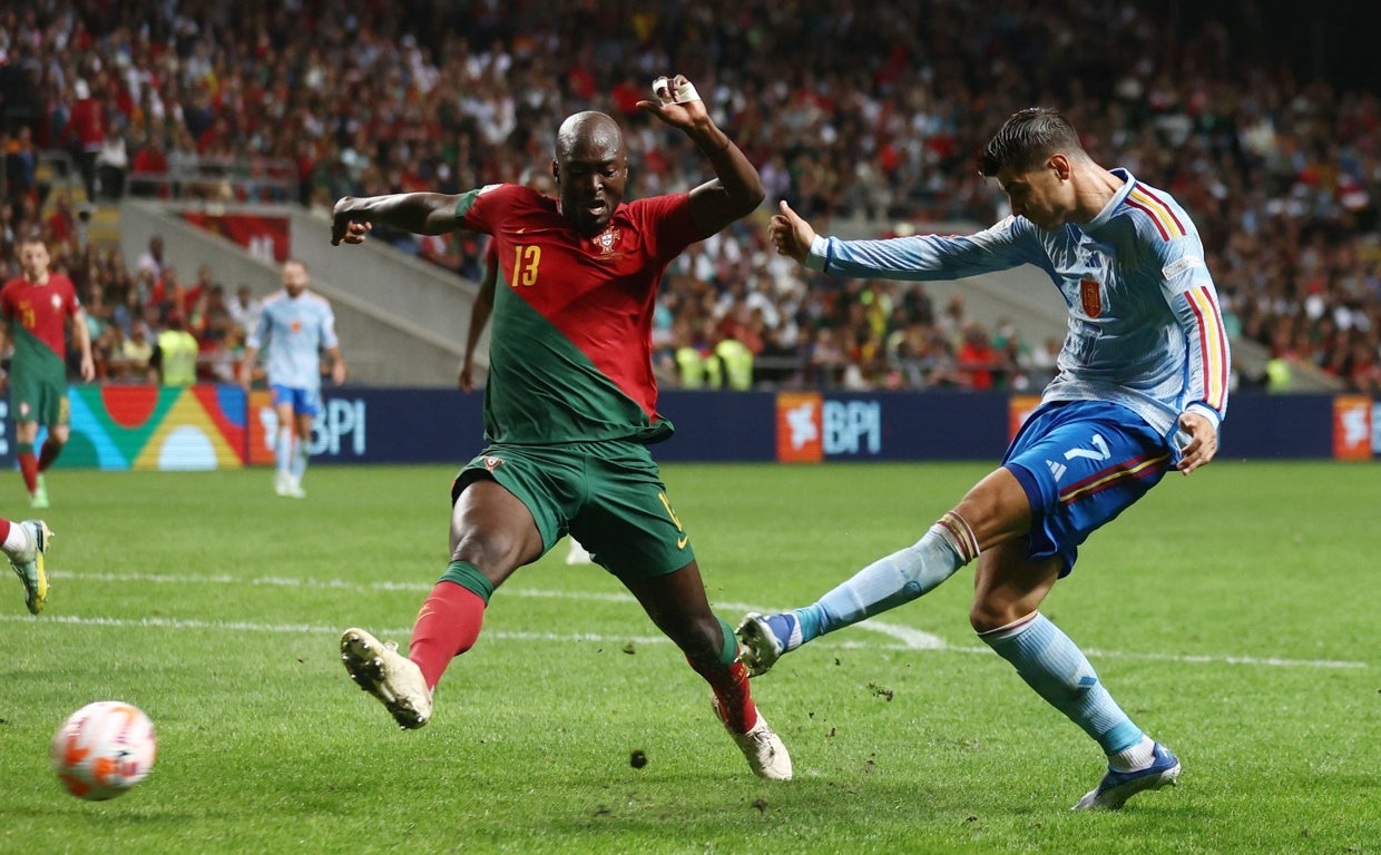 Portugal - España en directo: marca Morata en el 87&#039;