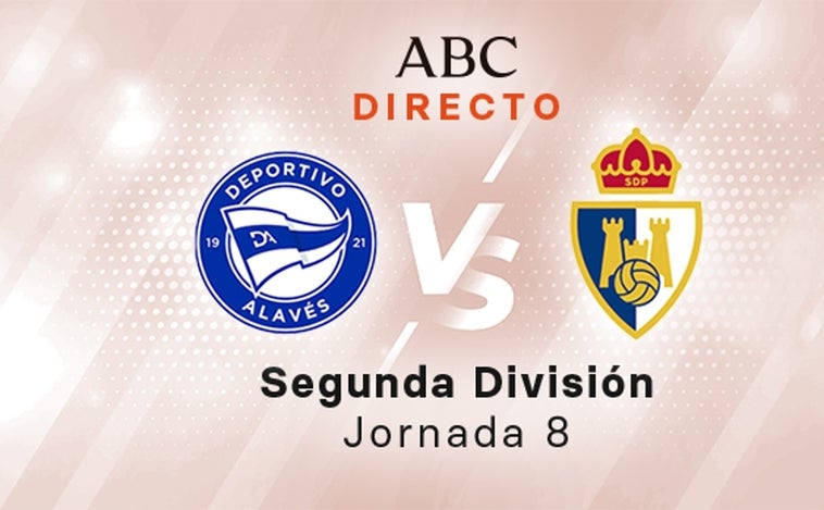 Alavés - Ponferradina en directo hoy: partido de la Liga SmartBank, jornada 8