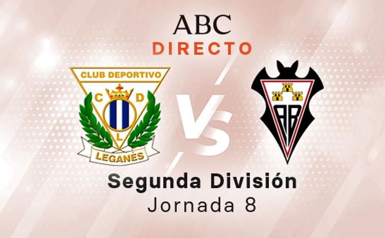 Leganés - Albacete en directo hoy: partido de la Liga SmartBank, jornada 8